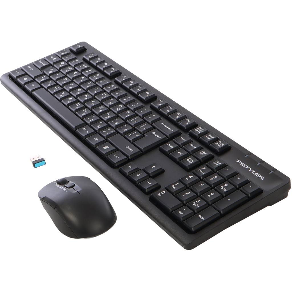 Комплект A4Tech FG1200 Wireless UA Black (4711421003186) - зображення 3