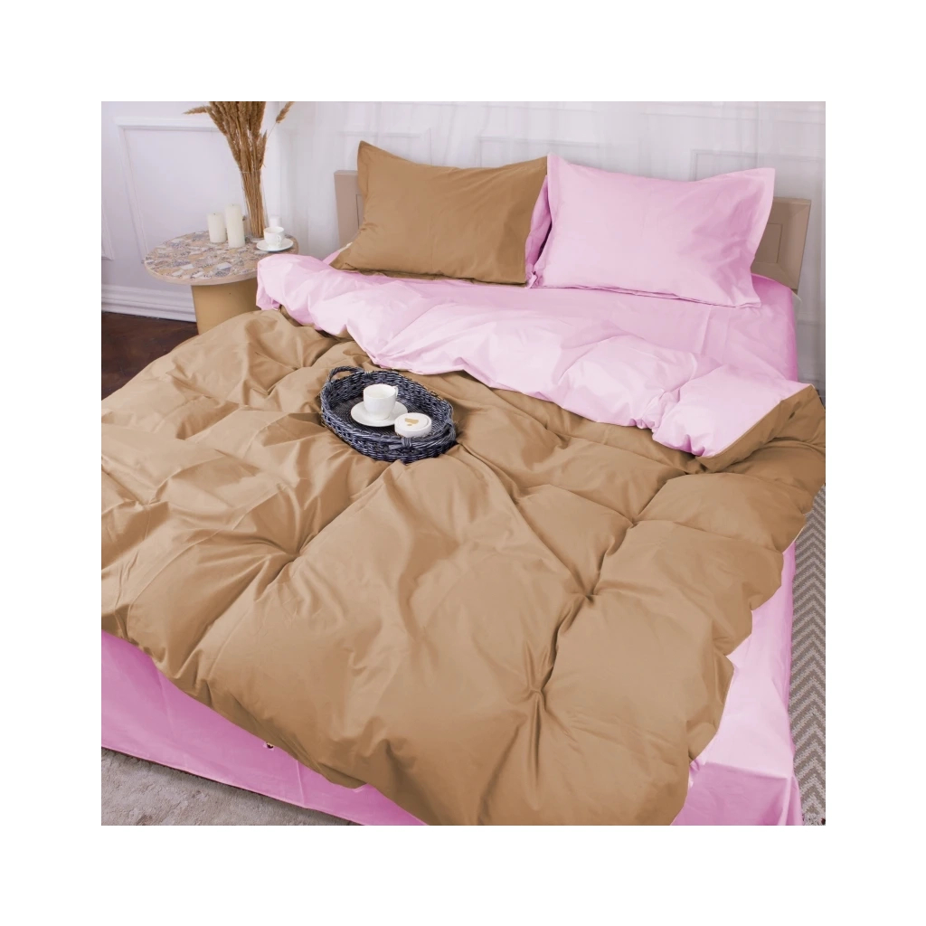 Постільна білизна MirSon Poplin Line 018 + 015 Huskar 110x140 (2200006277712) - зображення 1