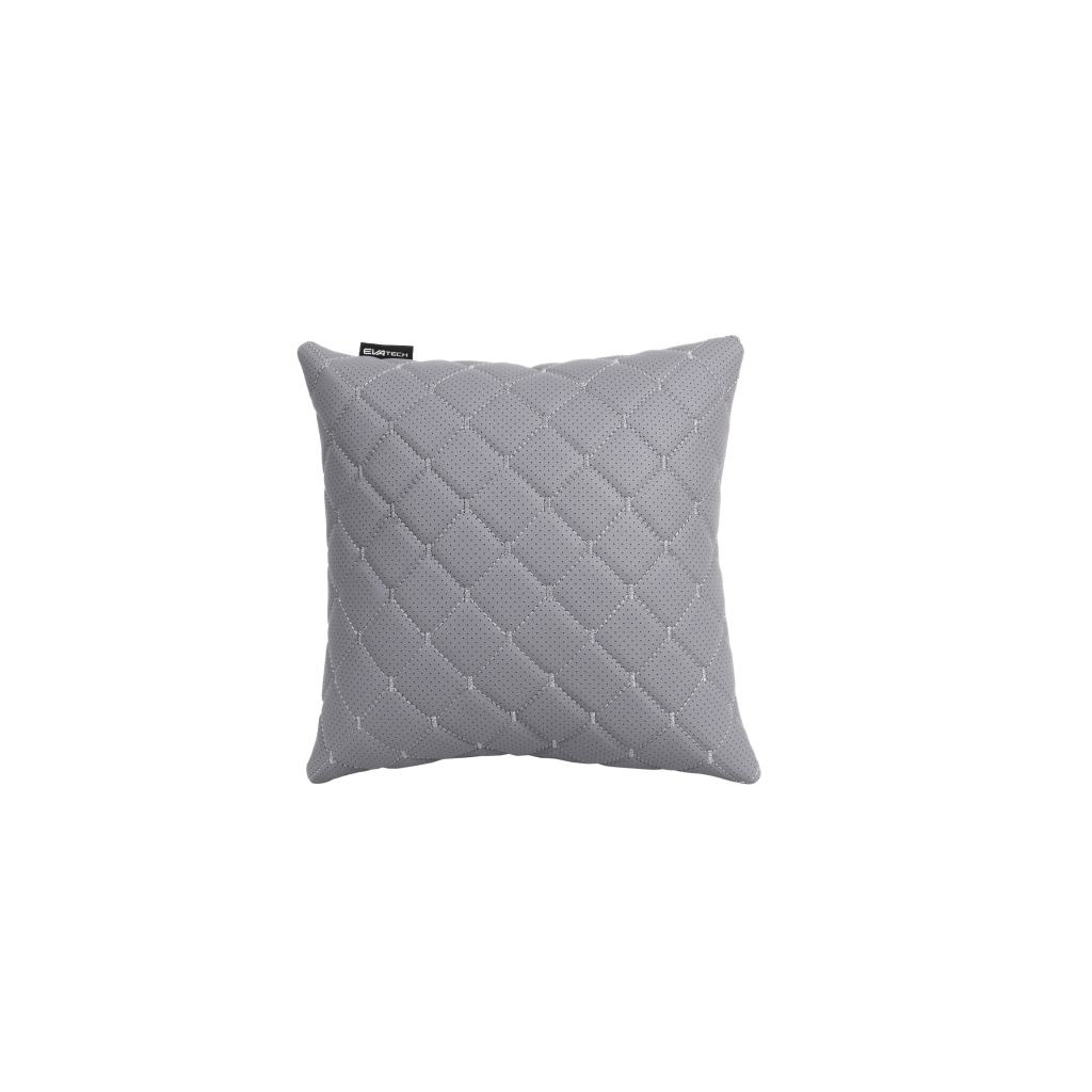 Подушка EVAtech ECO 30x30 см сіра з сірою ниткою (SPSCSGG) - зображення 1
