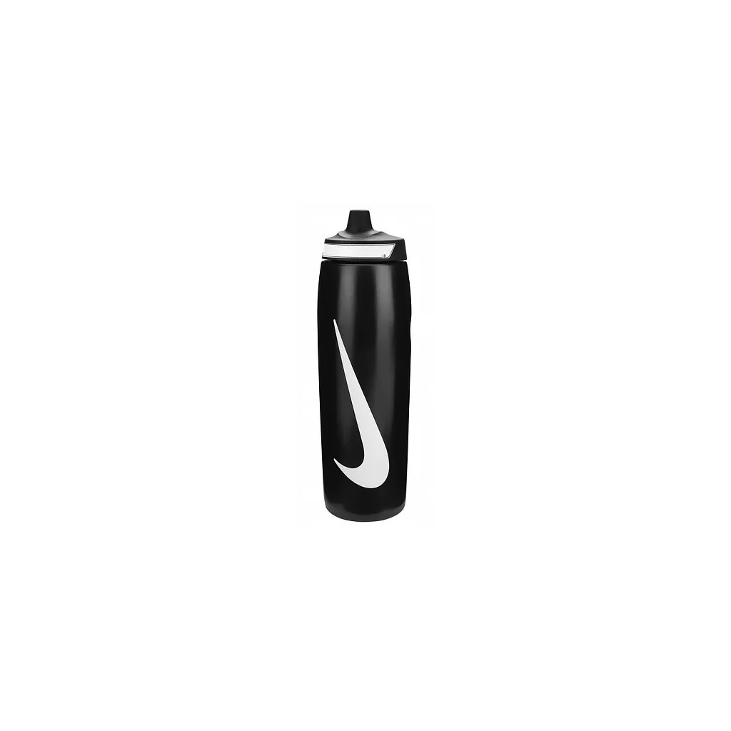 Пляшка для води Nike Refuel Bottle 32 OZ чорний, білий 946 мл N.100.7667.091.32 (887791744968) - зображення 1
