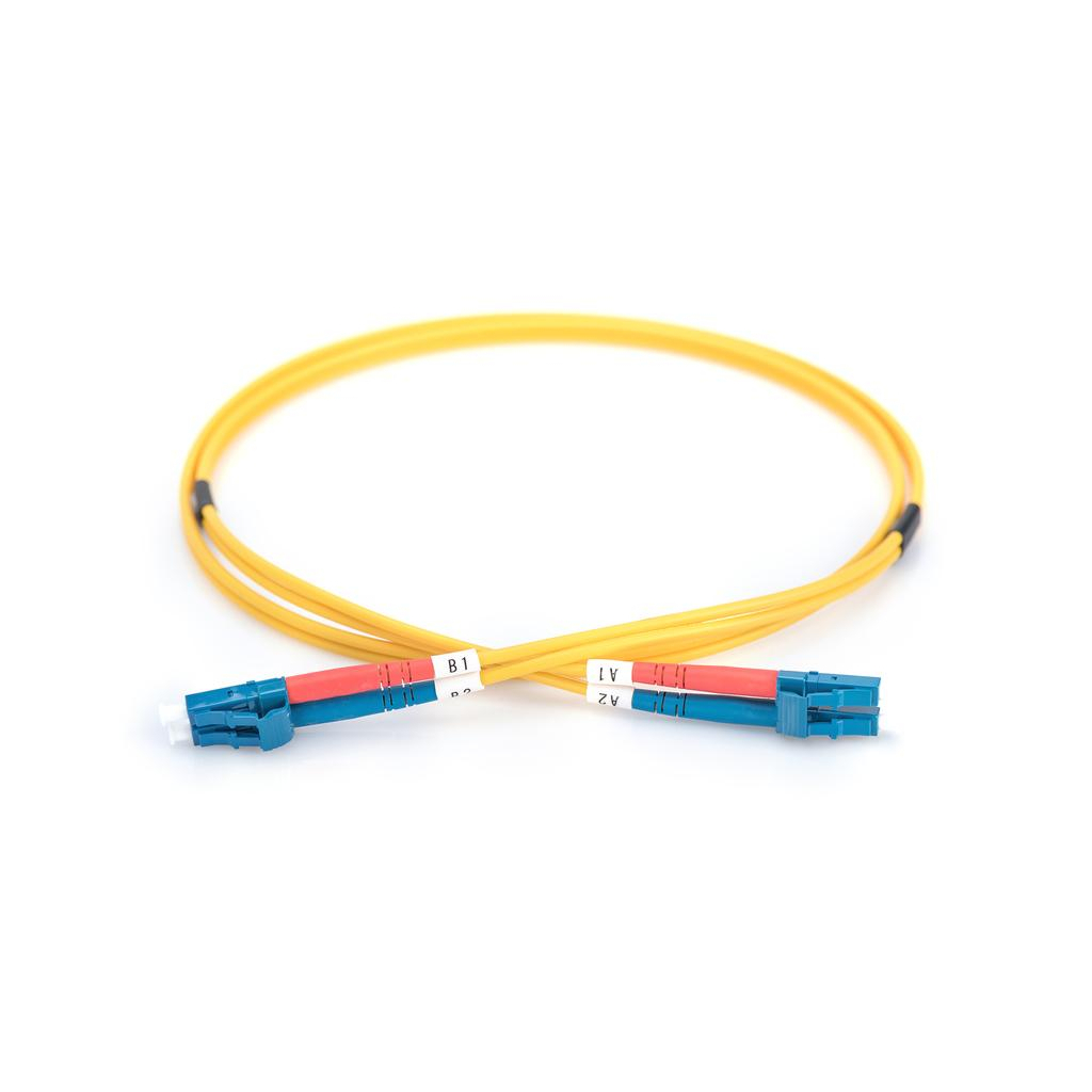 Оптичний патчкорд Digitus LC/UPC-LC/UPC, 9/125, OS2 (Singlemode), Duplex, 3m (DK-2933-03) - изображение 1