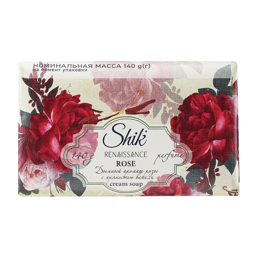 Тверде мило Shik Renaissance Троянда 140 г (4820023366138) - зображення 1