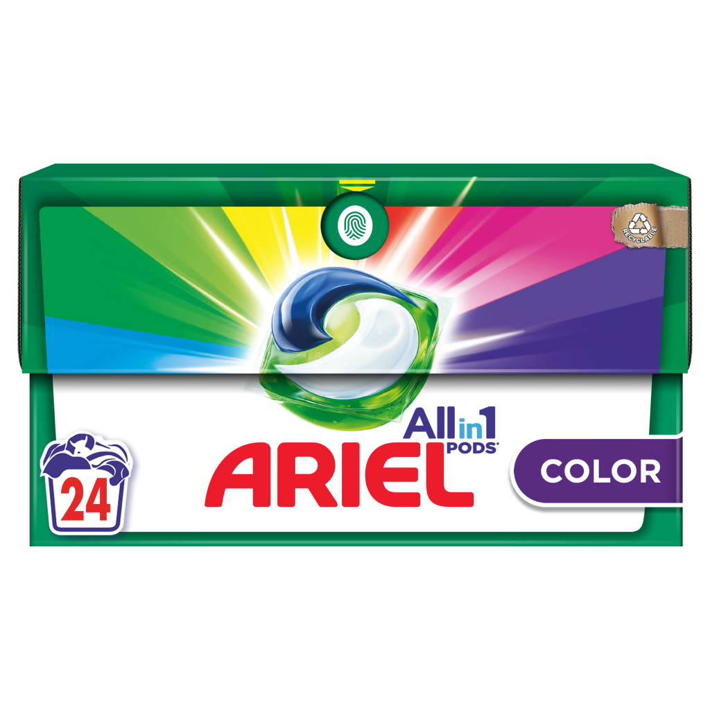 Капсули для прання Ariel Pods Все-в-1 Color 24 шт. (8001090726827) - зображення 1