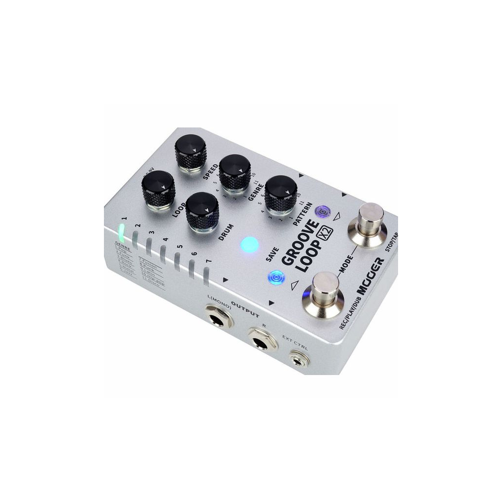 Педаль ефектів Mooer Groove Loop X2 - зображення 9