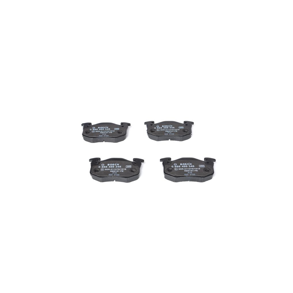 Гальмівні колодки Bosch 0 986 466 346 - зображення 7