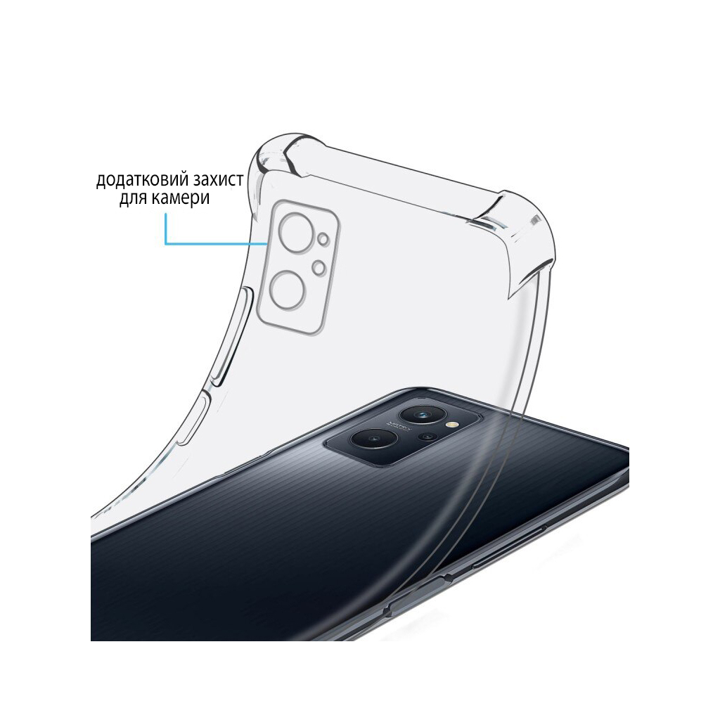 Чохол до мобільного телефона BeCover Anti-Shock Realme 9i Clear (708924) - зображення 2