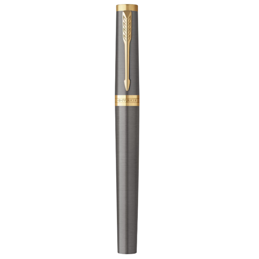 Ручка пір'яна Parker INGENUITY Grey Lacquer GT  FP F (60 411) - зображення 2