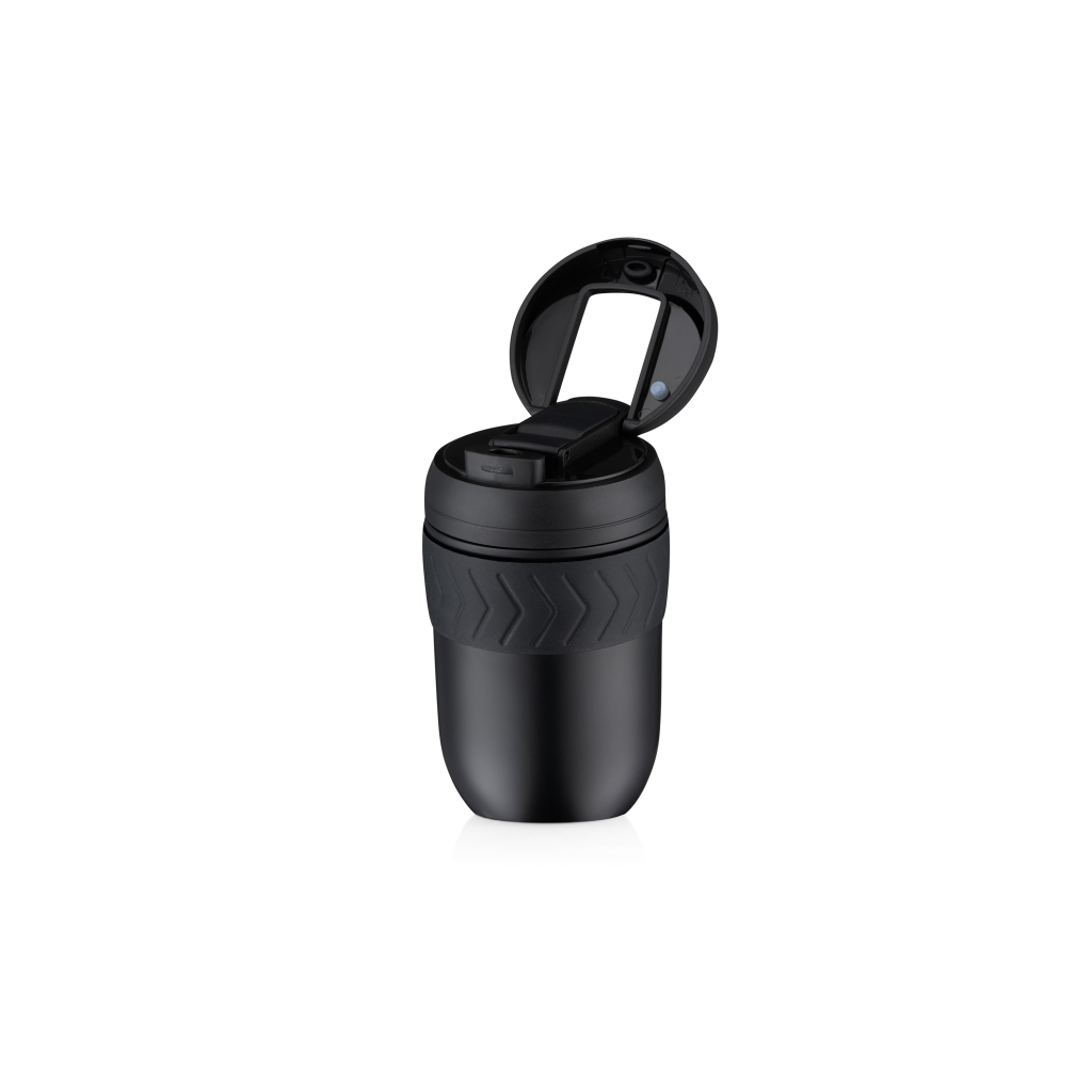 Термокружка Ardesto Cosy 400 мл Чорна (AR2640BT) - зображення 9
