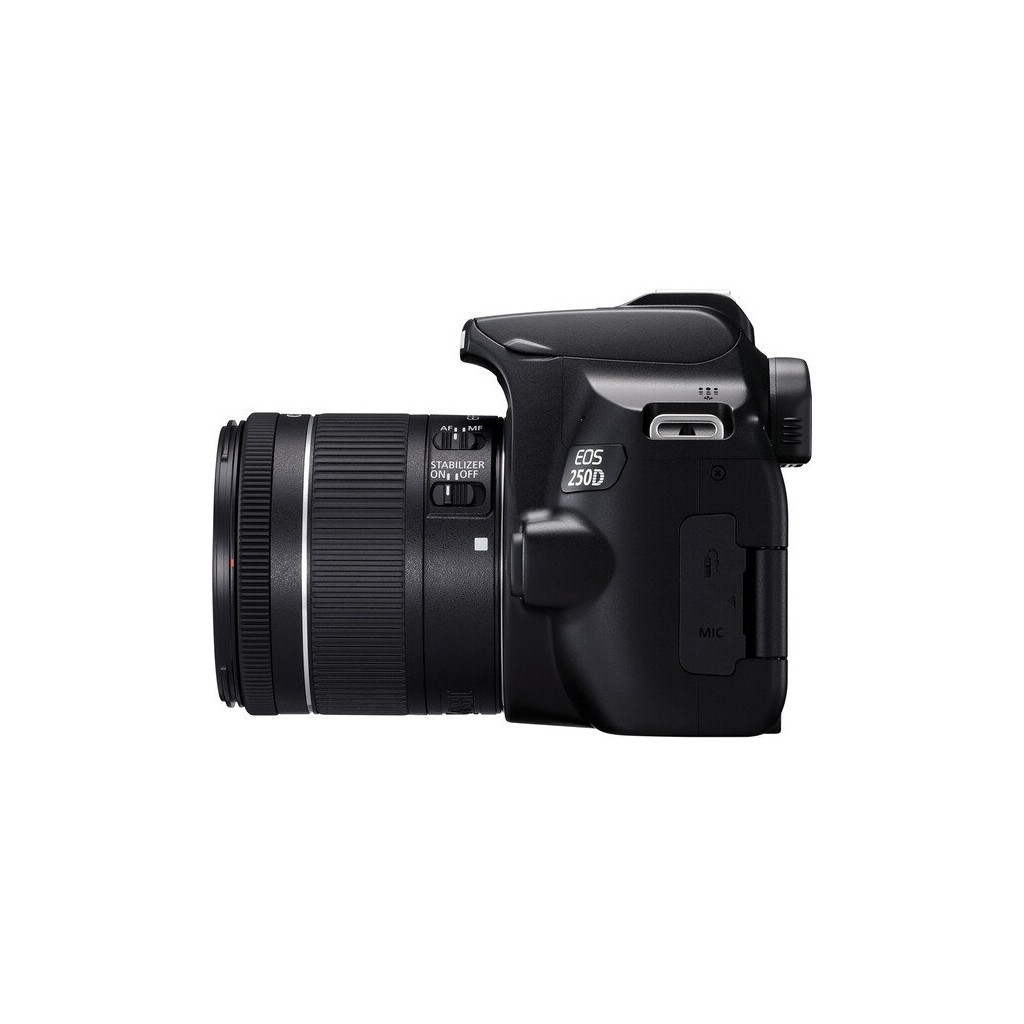 Цифровий фотоапарат Canon EOS 250D kit 18-55 IS STM Black (3454C007) - зображення 9