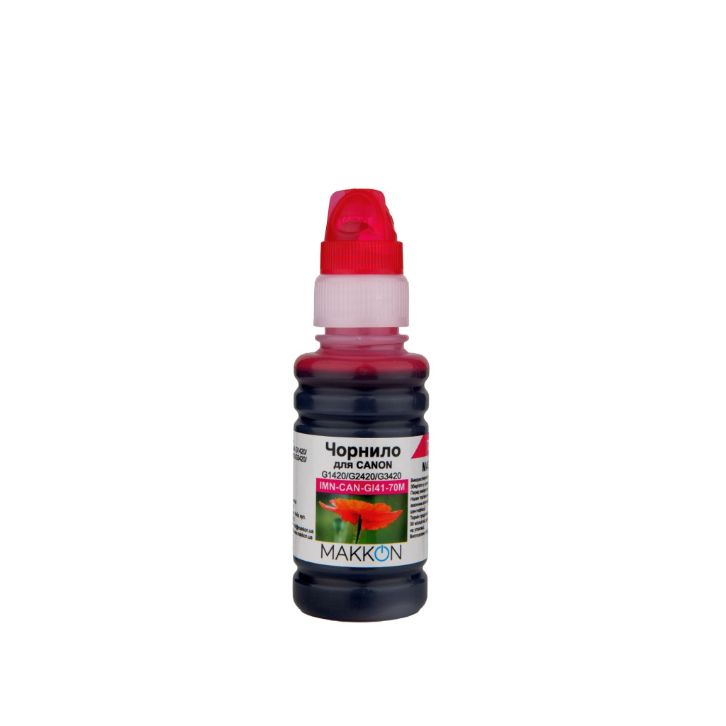Чорнило Makkon Canon GI-41 70 мл magenta (IMN-CAN-GI41-70M) - зображення 1