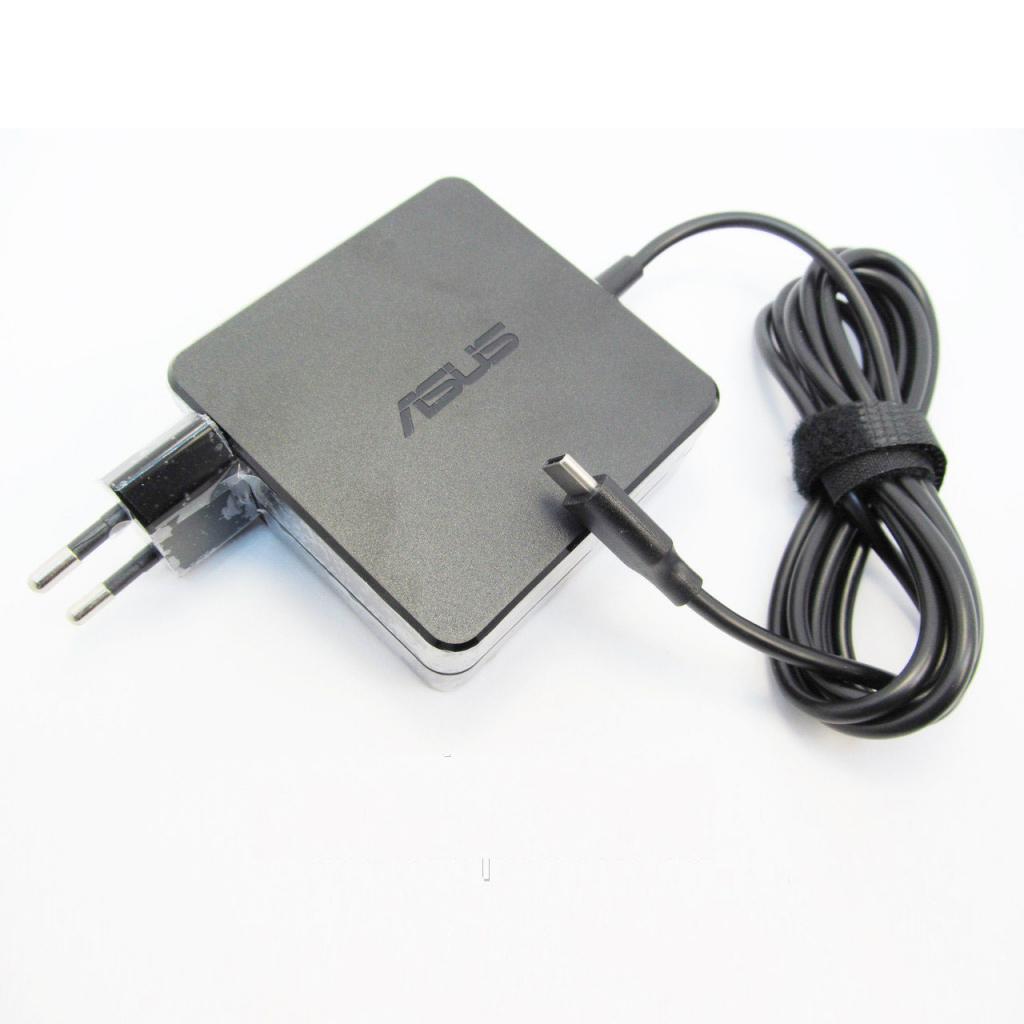 Блок живлення до ноутбуку ASUS 65W 20V, 3.25A + 15V, 3A + 12V, 3A + 5V, 2A, разъем USB Type (ADP-TYPE/C / A40242) - зображення 1