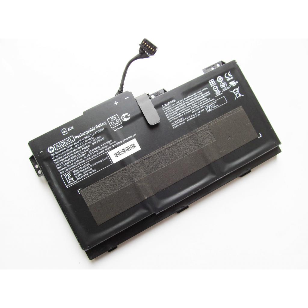 Акумулятор до ноутбука HP ZBook 17 G3 AI06XL, 7860mAh (96Wh), 6cell, 11.4V, Li-ion (A47420) - зображення 2