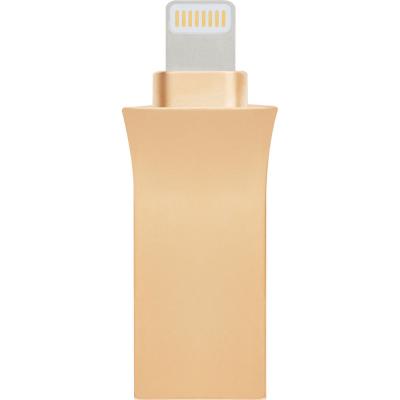 USB флеш накопичувач Transcend 32GB JetDrive Go 500 Gold USB 3.1/Lightning (TS32GJDG500G) - зображення 3