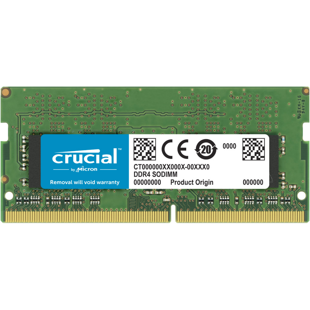 Модуль пам'яті для ноутбука SoDIMM DDR4 32GB 3200 MHz Micron (CT32G4SFD832AT) - зображення 1