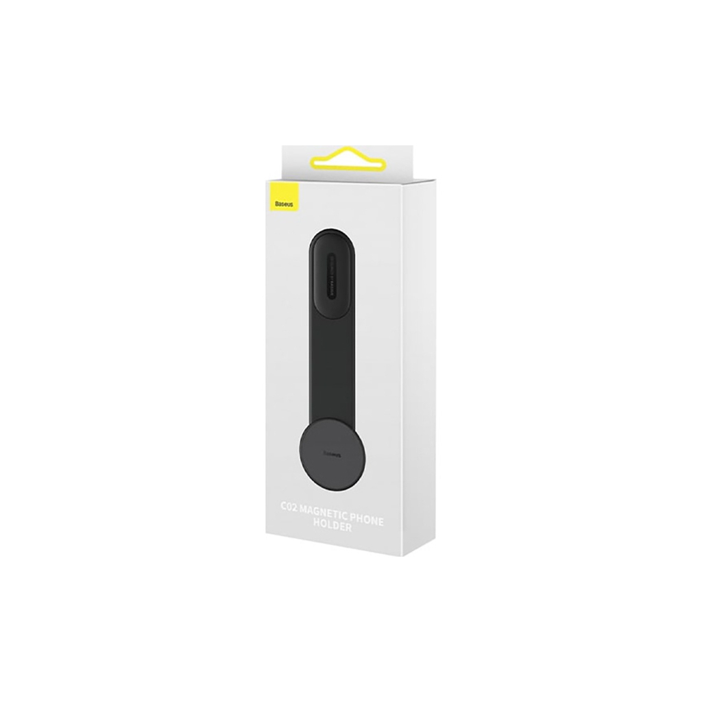 Універсальний автотримач Baseus C02 Magnetic Phone Holder Cluster Black (SUCC000201) - изображение 8