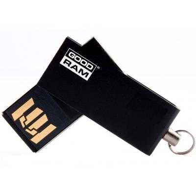 USB флеш накопичувач Goodram 32GB Cube Black USB 2.0 (UCU2-0320K0R11) - зображення 2