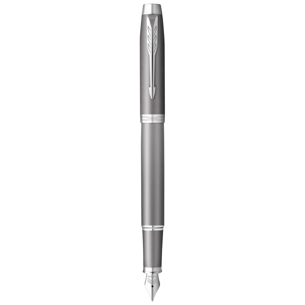 Ручка пір'яна Parker IM 17 Rituals Grey CT  FP F + Пакет Parker Rituals (29 211) - зображення 1