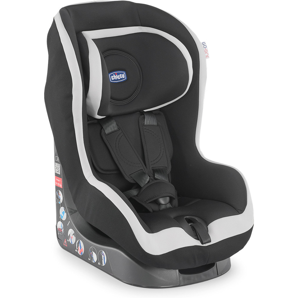 Автокрісло Chicco Go-One Black-White (79818.22) - зображення 1
