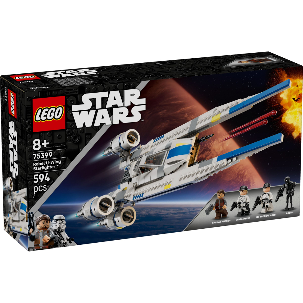 Конструктор LEGO Star Wars Повстанський винищувач U-Wing (75399) - зображення 1