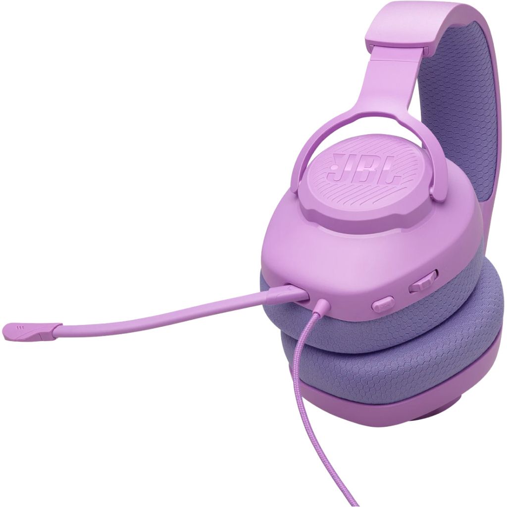 Навушники JBL Quantum 100M2 Purple (JBLQTUM100M2PUR) - зображення 7