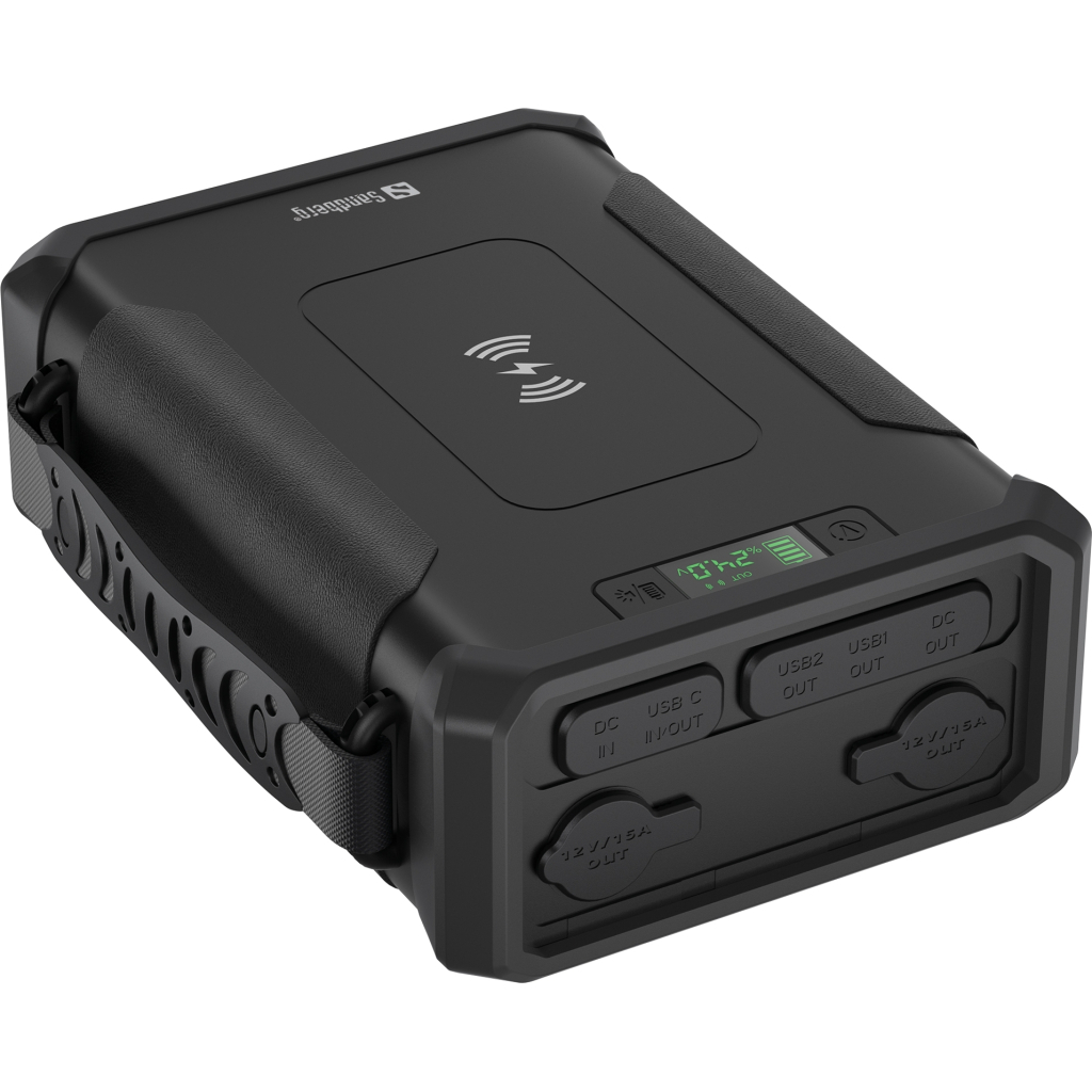 Батарея універсальна Sandberg 96000mAh, Survivor, DC/84W, PD/60W, Cigar Lighter 180W, Wireless, LiFePo4 (420-78) - зображення 3
