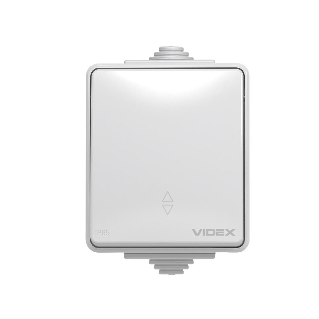 Перемикач Videx BINERA IP65 зовнішній 1кл прохідний (BINERA IP65 наружный 1кл проходной) - изображение 2