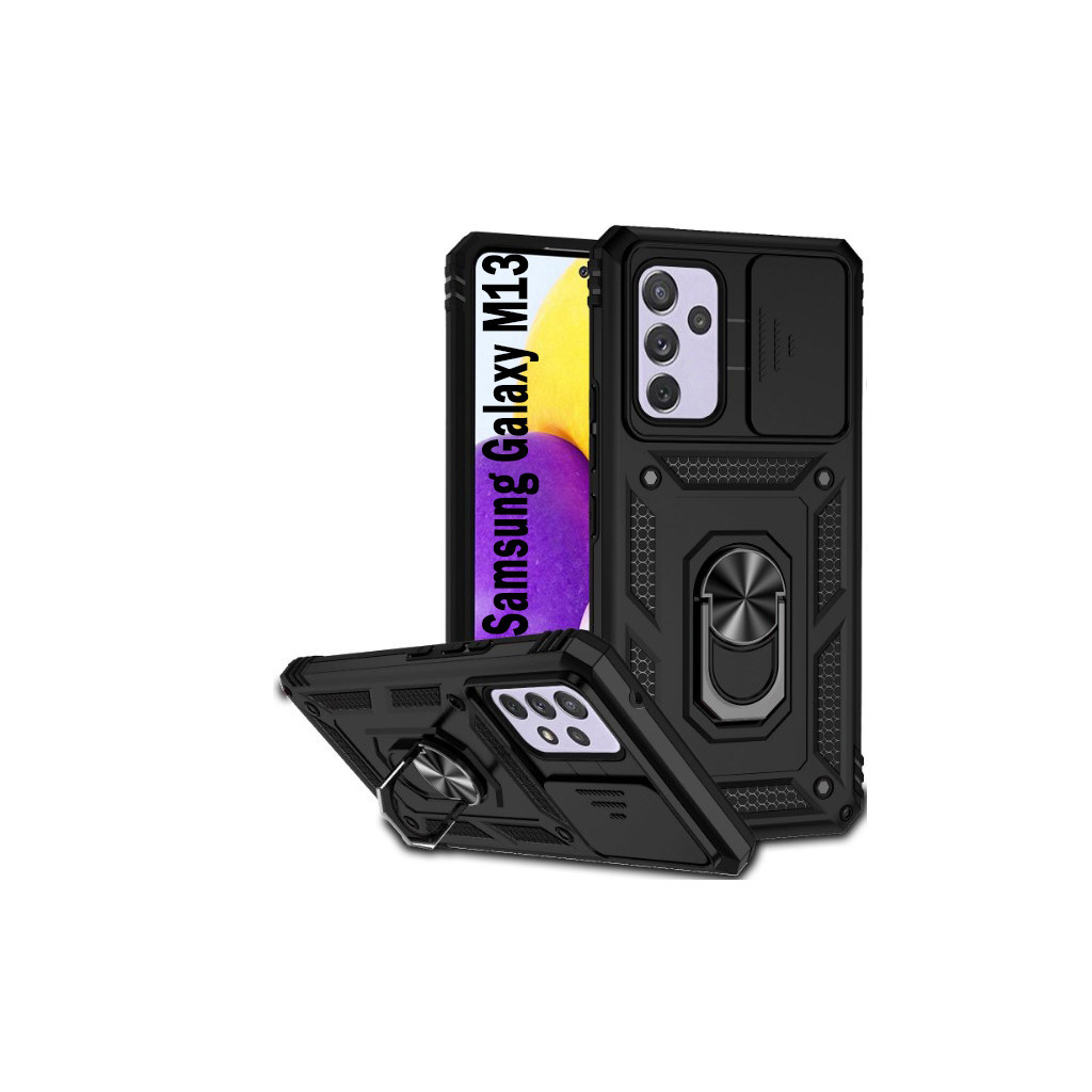 Чохол до мобільного телефона BeCover Military Samsung Galaxy M13 SM-M135 Black (708207) - зображення 1