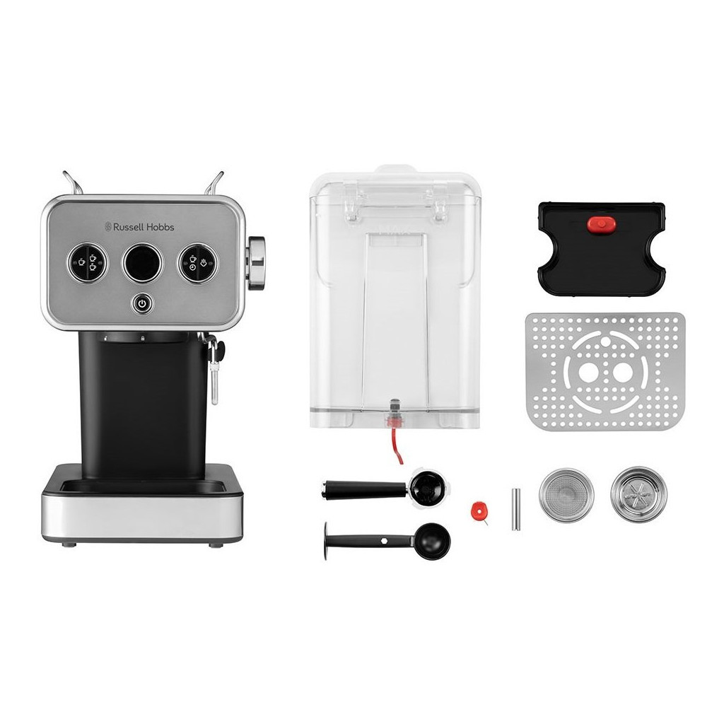 Ріжкова кавоварка еспресо Russell Hobbs 26452-56 - зображення 8
