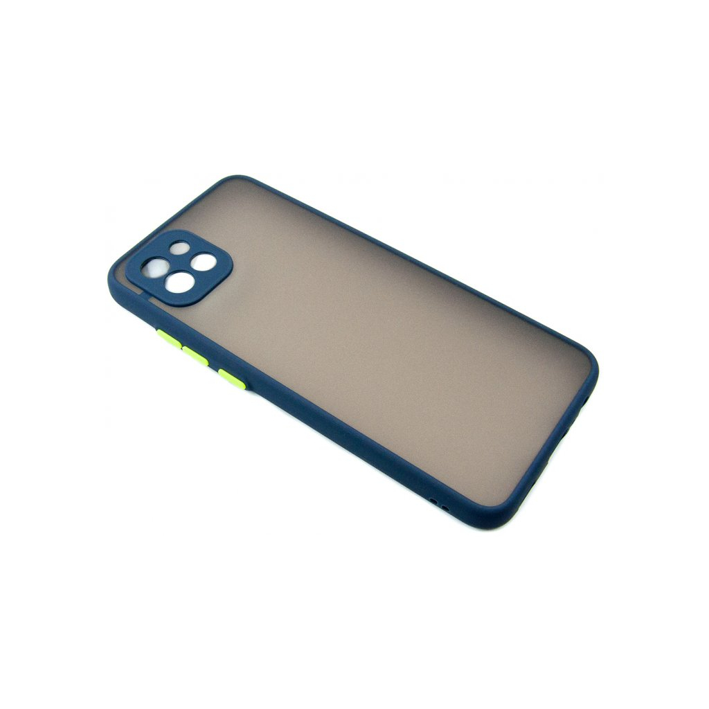 Чохол до мобільного телефона Dengos Matte Samsung Galaxy A03 (blue) (DG-TPU-MATT-94) - зображення 4