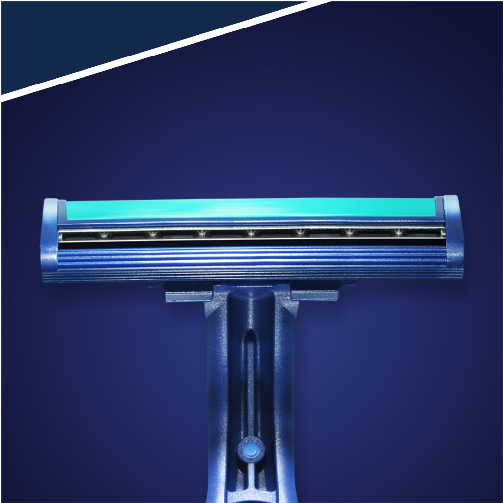 Бритва Gillette одноразова Blue 2 Plus 5 шт (3014260283254) - изображение 3
