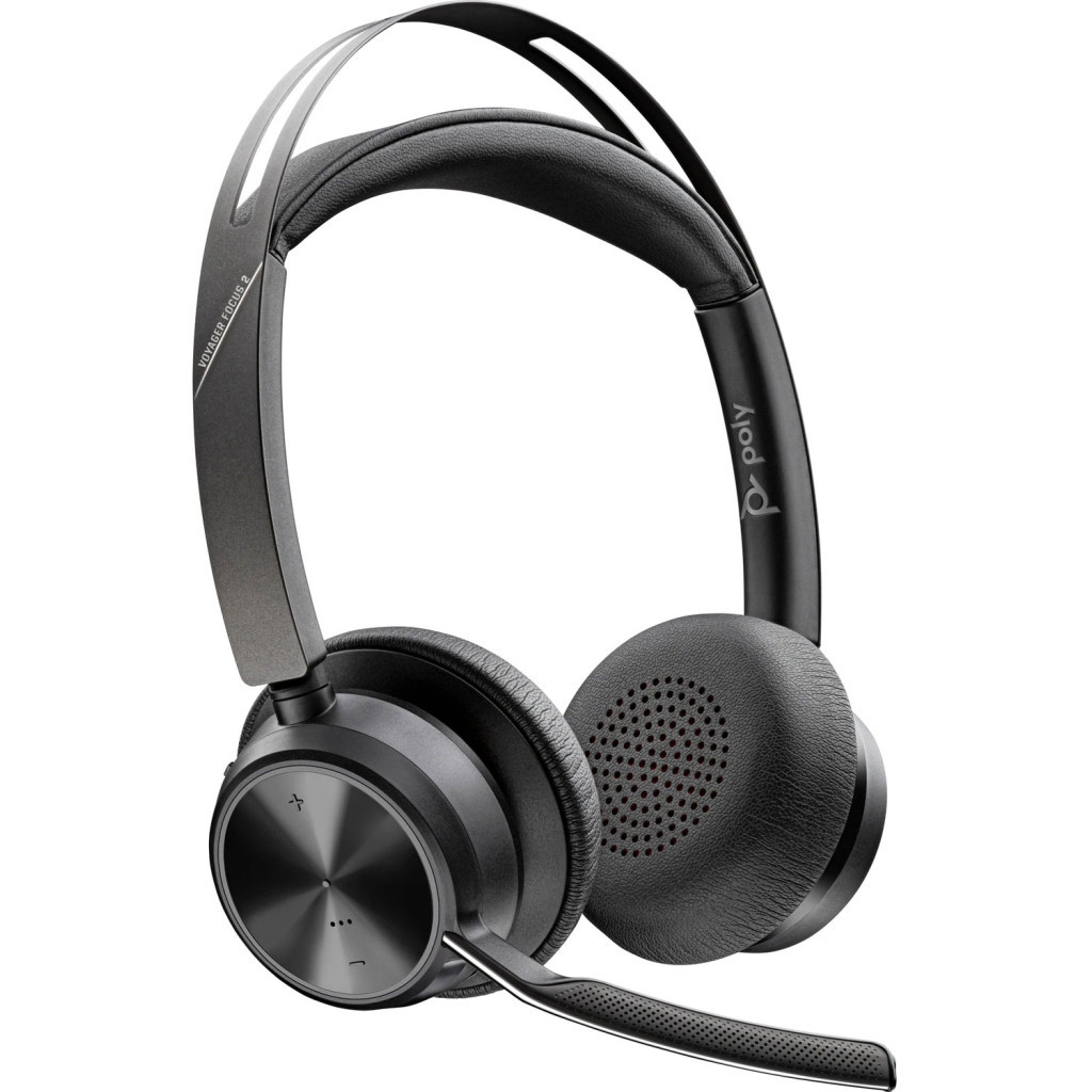 Навушники Poly Focus 2 - M USB-C HS with Charge Stand Stereo (77Y90AA) - зображення 3