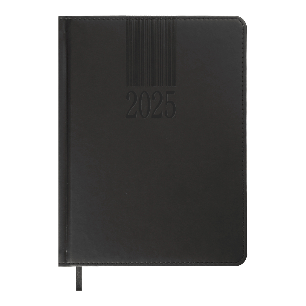 Тижневик Buromax датований 2024 CODE, А5 чорний (BM.2142-01) - зображення 1