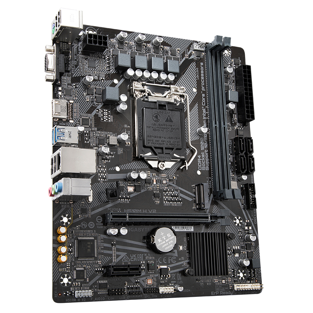 Материнська плата GIGABYTE H510M H (H510M H V2) - зображення 3
