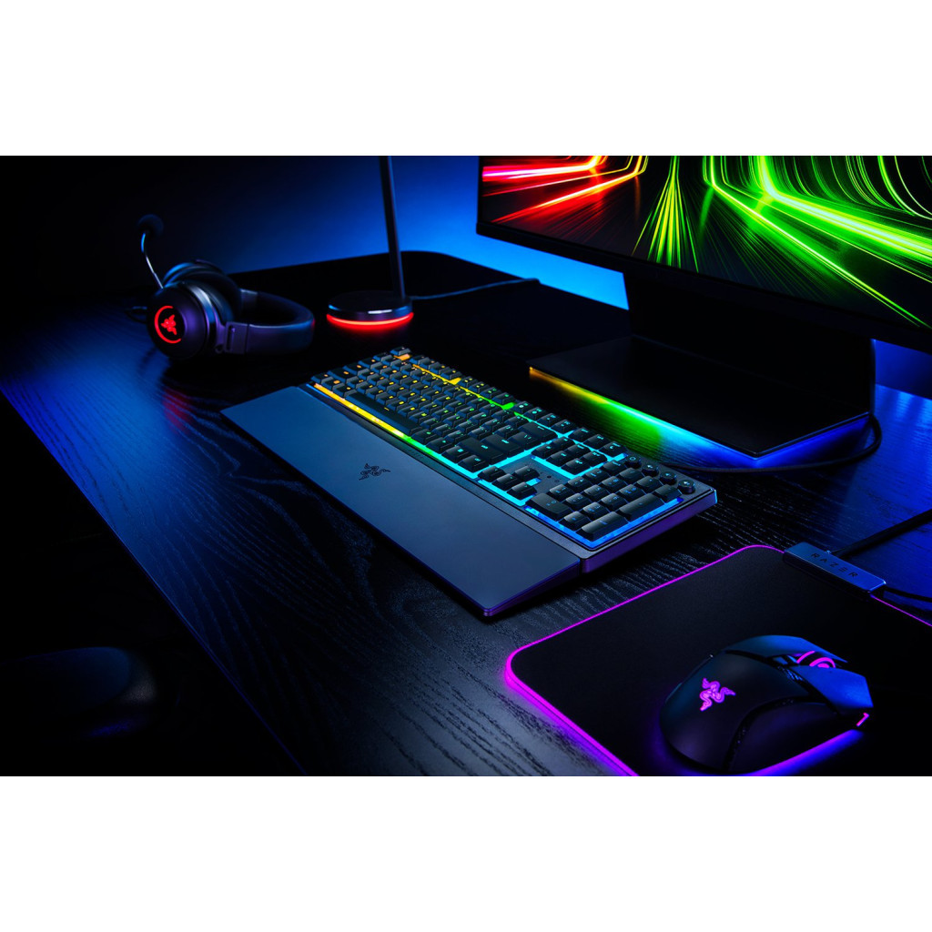 Клавіатура Razer Ornata V3 USB RU Black (RZ03-04460800-R3R1) - зображення 5