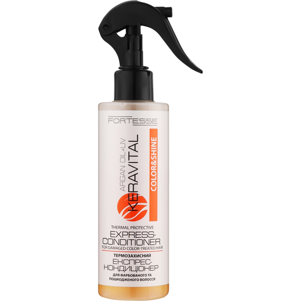Кондиціонер для волосся Fortesse Professional Термозахисний з аргановою олією та UV-фільтром 200 мл (4823115504647) - зображення 1