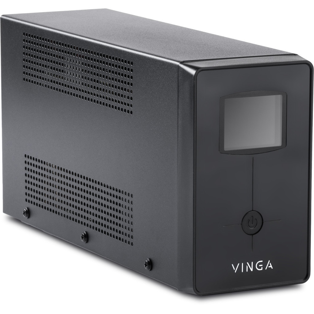 Пристрій безперебійного живлення Vinga LCD 1500VA metal case (VPC-1500M) - зображення 5