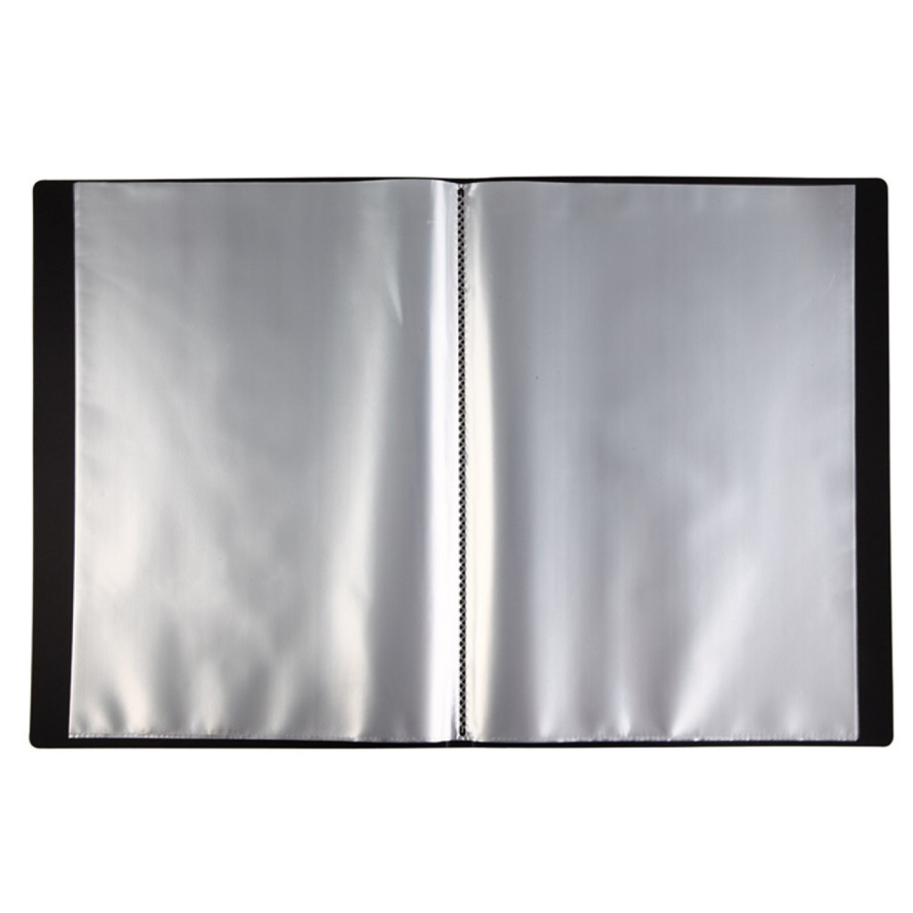 Папка з файлами Comix А4, з 40 файлами, чорний (FOLD-COM-PF40AK-B) - изображение 2