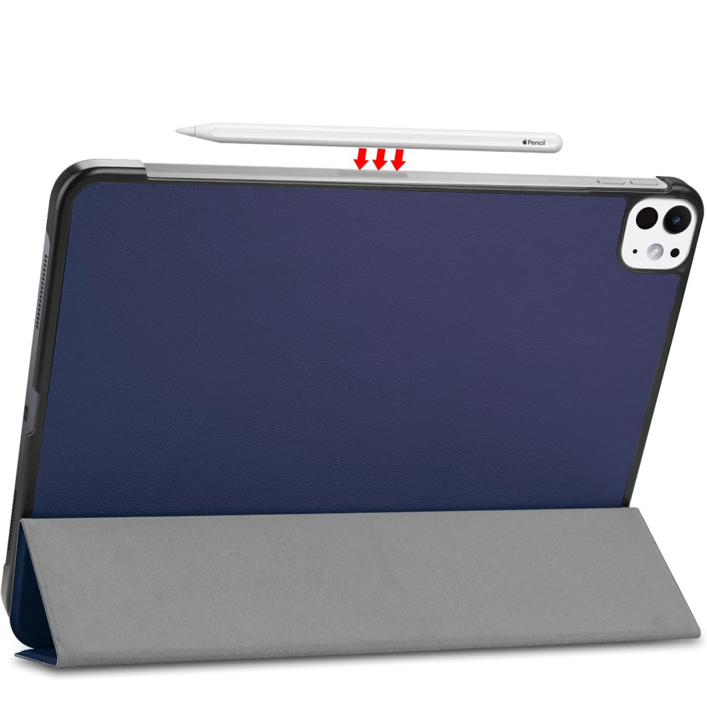 Чохол до планшета BeCover Smart Case Apple iPad Pro 11" M4 2024 Deep Blue (711622) - зображення 9
