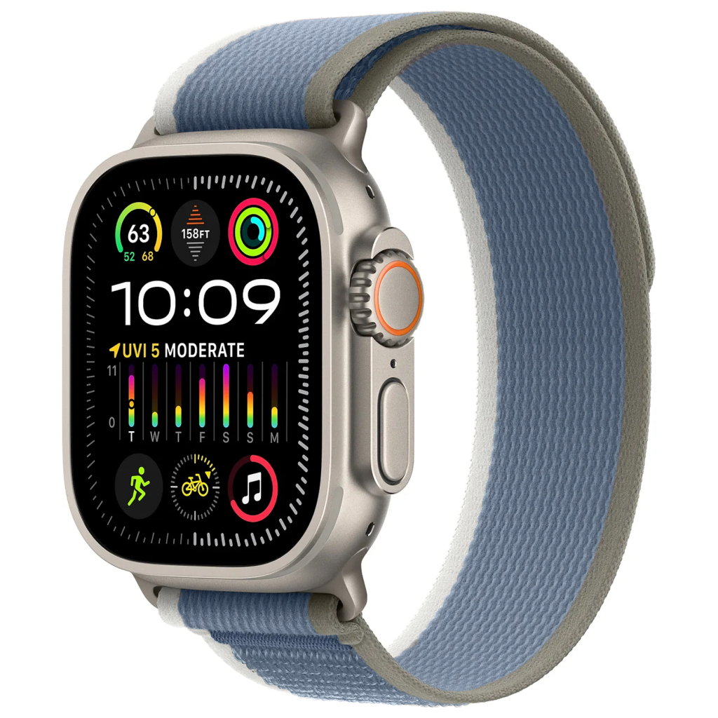 Ремінець до смарт-годинника Armorstandart Trail Loop для Apple Watch 49/46/45/44/42 (Series 1-3) Green Grey (ARM74230) - зображення 1