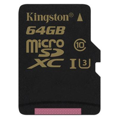 Карта пам'яті Kingston 64GB microSDXC class 10 UHS-I U3 4K (SDCG/64GB) - зображення 2