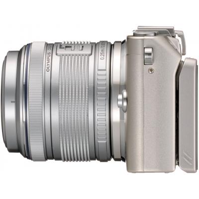 Цифровий фотоапарат Olympus E-PL5 45 mm + 14-42 mm Flash Air black/silver (V205041SE040) - зображення 6