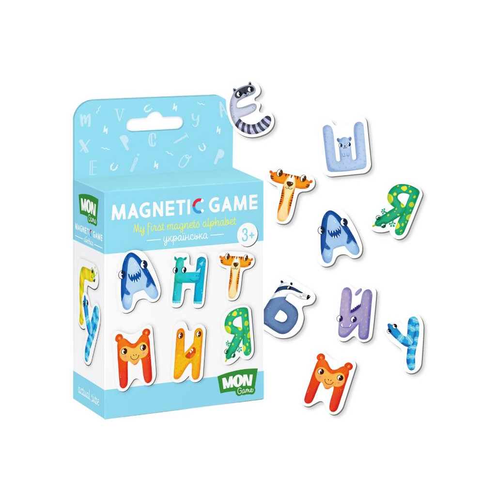 Настільна гра DoDo Магнітні літери. Українська (200211) - зображення 2