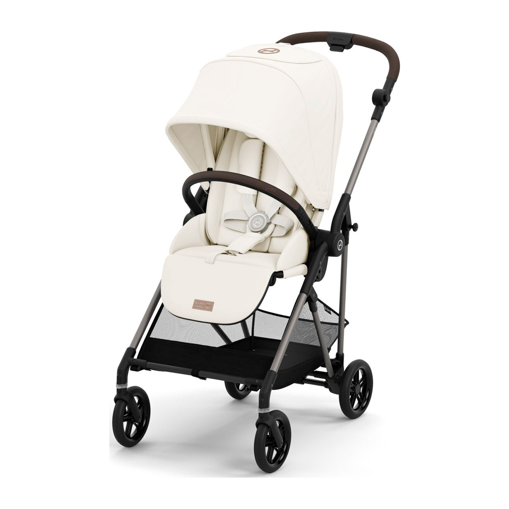 Коляска Cybex Melio Cotton White (з бампером) (522002659) - зображення 1