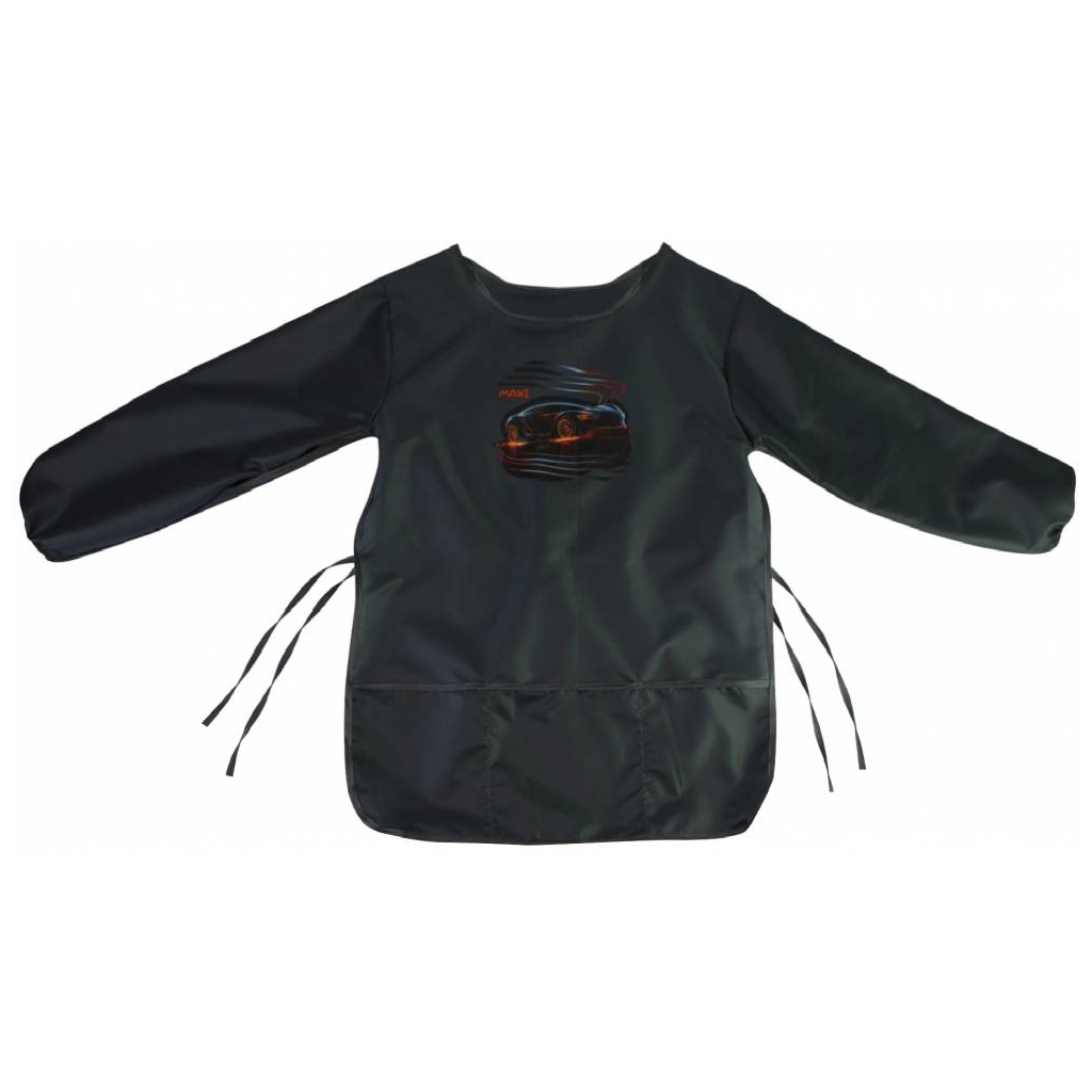 Фартух для творчості Maxi зі спинкою та рукавами, 58*41 см, сір (MX61491-10) - изображение 1