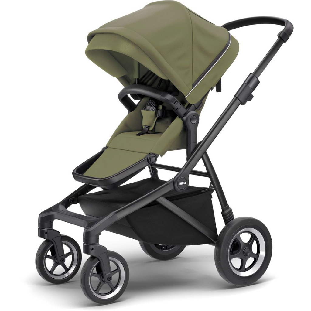 Коляска Thule 2 в 1 Sleek (Soft Green on Black) (TH 11000030) - зображення 2
