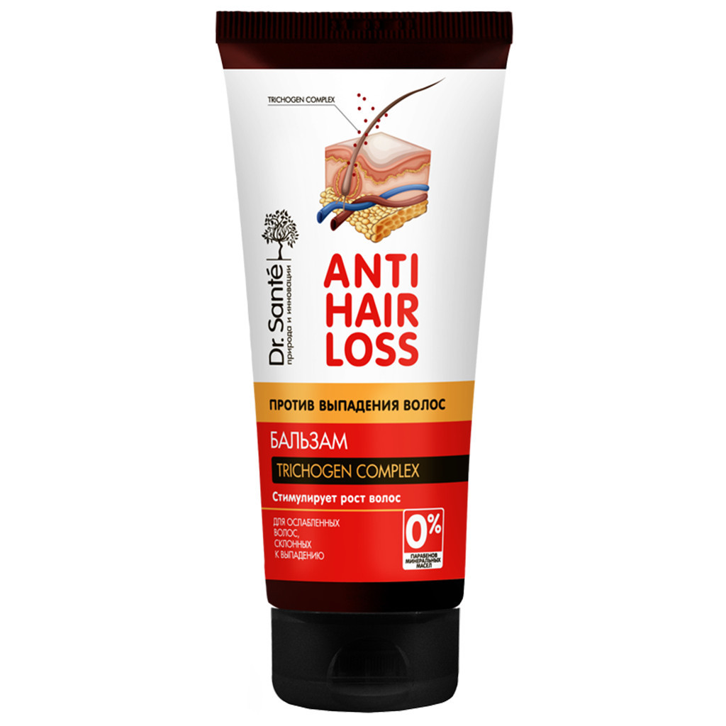 Кондиціонер для волосся Dr. Sante Anti Hair Loss для послабленого і схильного до випадіння волосся 200 мл (4823015936616) - зображення 1