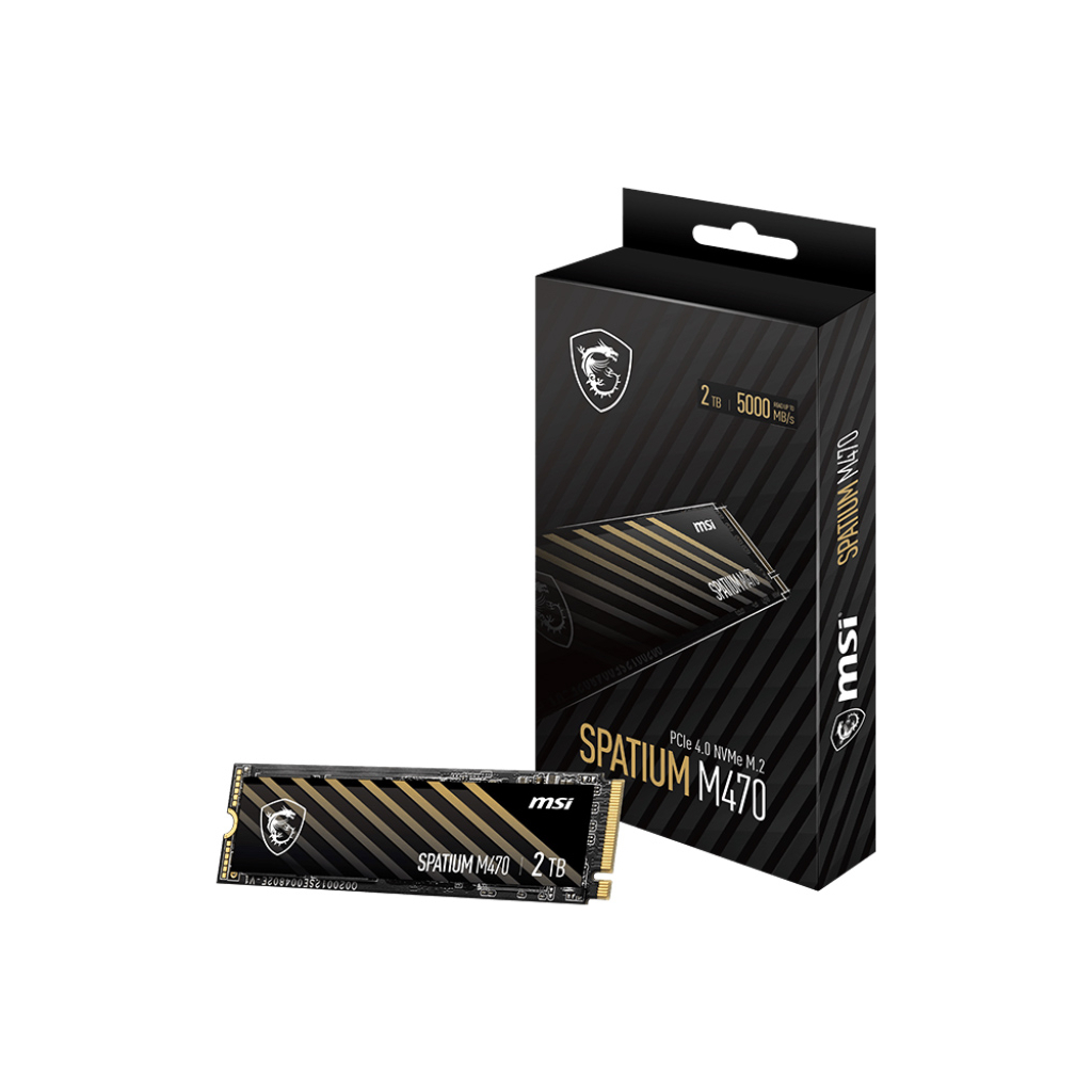 Накопичувач SSD M.2 2280 2TB SPATIUM M470 MSI (S78-440Q470-P83) - зображення 5