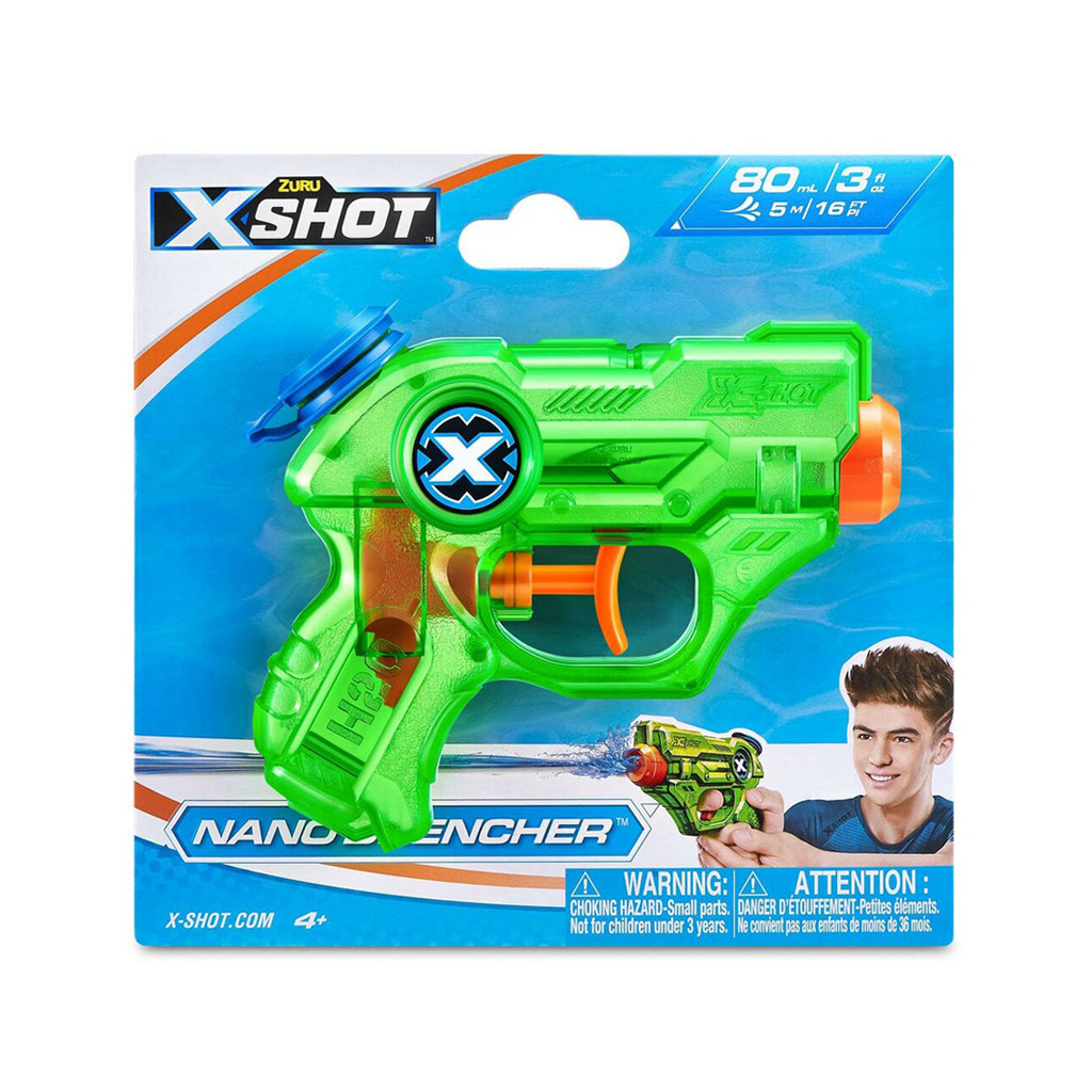 Іграшкова зброя Zuru X -Shot Warfare Водний бластер Nano Drencher (5643R) - зображення 3