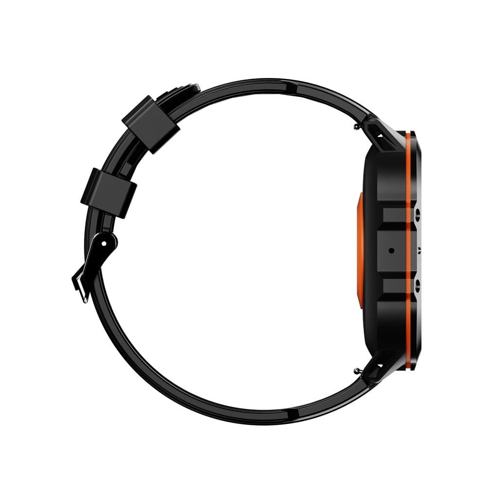 Смарт-годинник OUKITEL BT20 Black-orange (6931940742177) - зображення 5