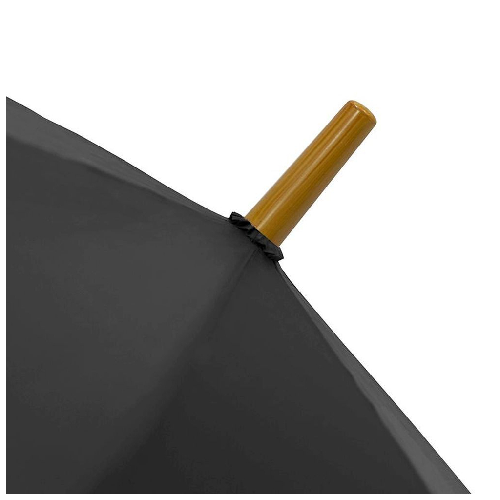Парасоля Bergamo Promo Напівавтомат Чорна (45100-3) - зображення 4